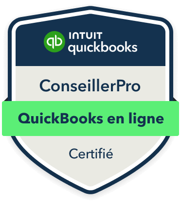 ConseillerPro certifié QuickBooks en ligne